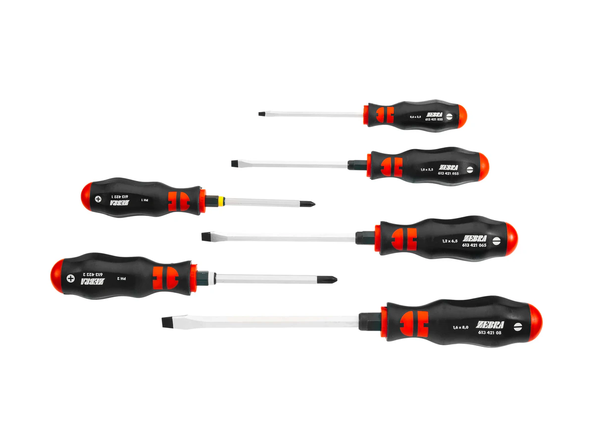 Zebra Screwdriver Set (Hex Blade) 613.94226